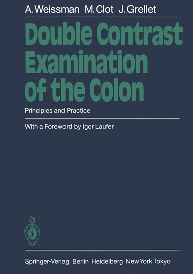 bokomslag Double Contrast Examination of the Colon