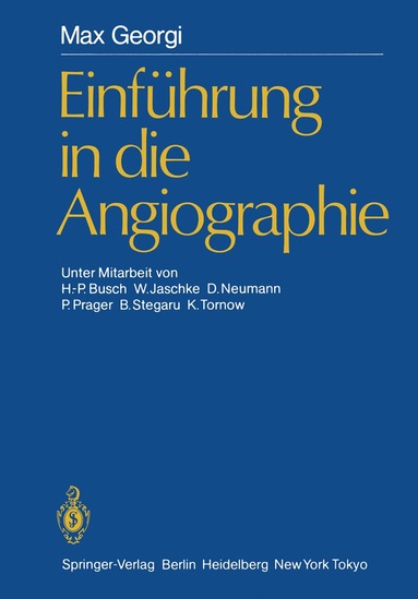 bokomslag Einführung in die Angiographie