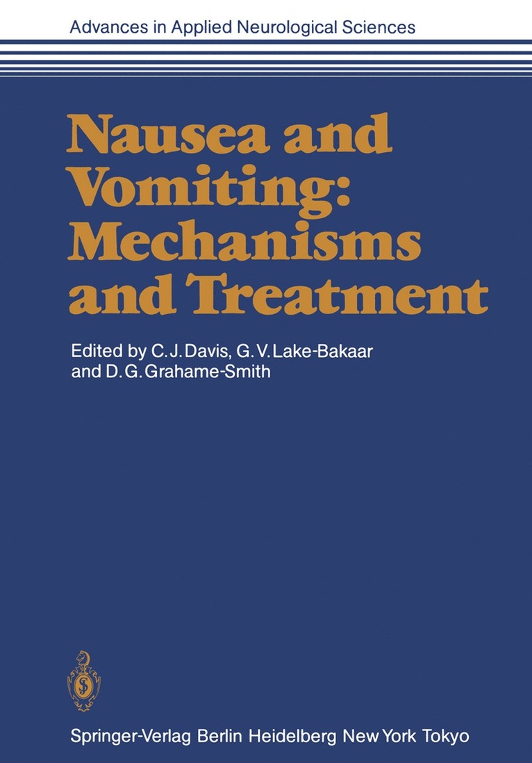 Nausea and Vomiting: Mechanisms and Treatment 1