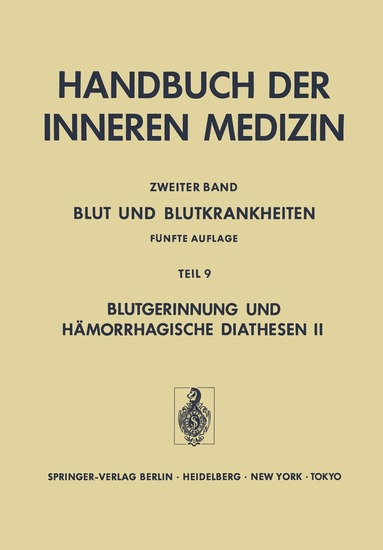 Dieter L. Heene - Blut und Blutkrankheiten, Häftad