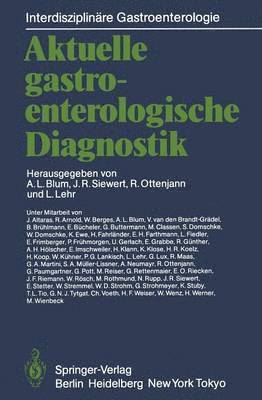 bokomslag Aktuelle gastroenterologische Diagnostik