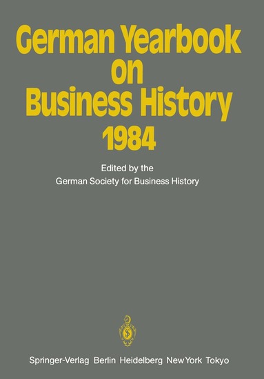 bokomslag German Yearbook on Business History 1984