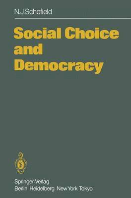 Social Choice and Democracy 1