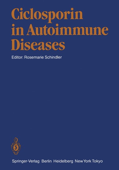 bokomslag Ciclosporin in Autoimmune Diseases