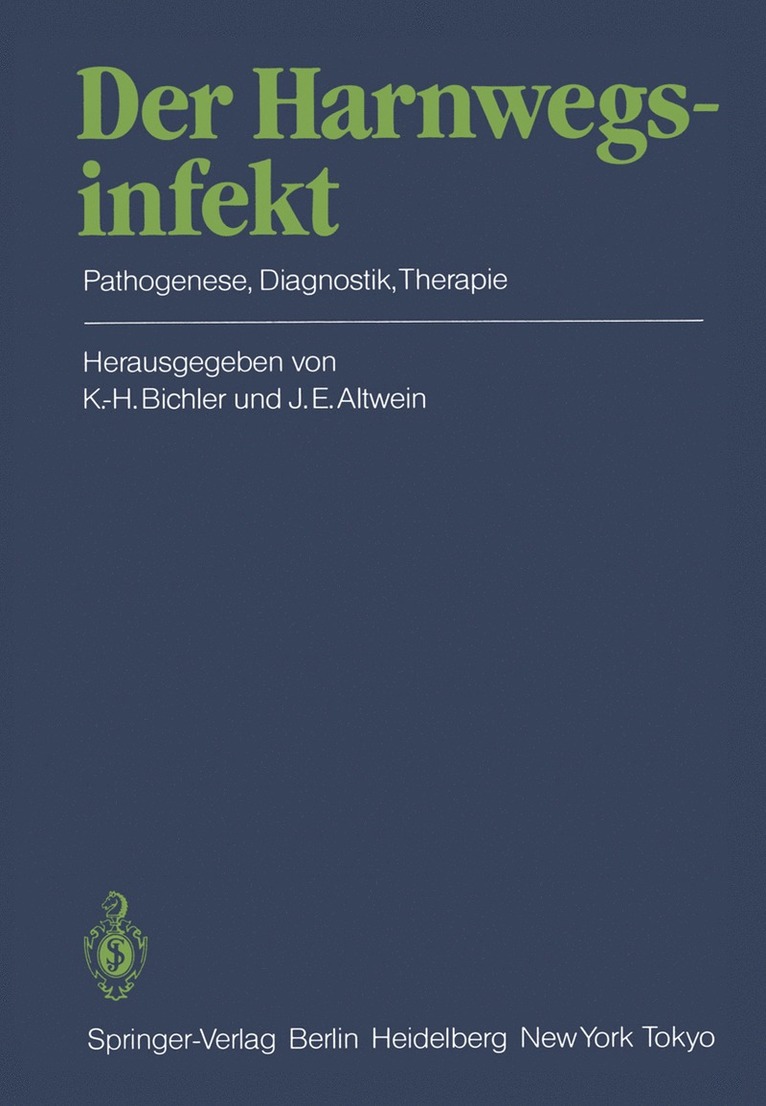 Karl-Horst Bichler, Jens E. Altwein - Der Harnwegsinfekt, Häftad