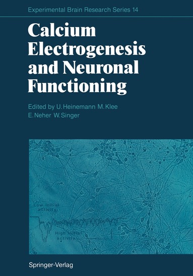 U. Heinemann, M. Klee, E. Neher, Wolf Singer - Calcium Electrogenesis and Neuronal Functioning, Häftad