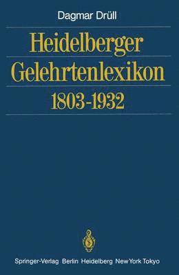 Heidelberger Gelehrtenlexikon 18031932 1