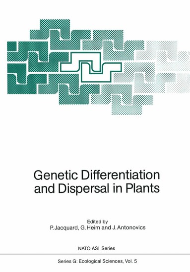 bokomslag Genetic Differentiation and Dispersal in Plants