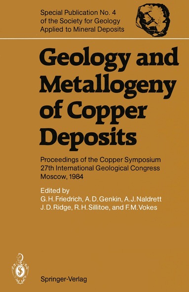 bokomslag Geology and Metallogeny of Copper Deposits