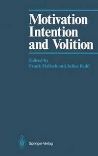 bokomslag Motivation, Intention, and Volition