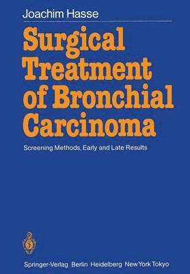 bokomslag Surgical Treatment of Bronchial Carcinoma