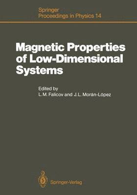 Magnetic Properties of Low-Dimensional Systems 1