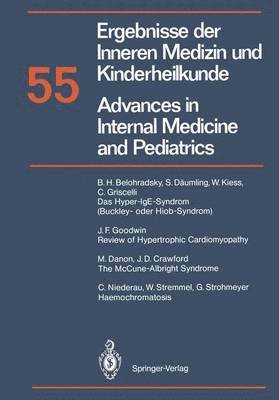 bokomslag Ergebnisse der Inneren Medizin und Kinderheilkunde / Advances in Internal Medicine and Pediatrics