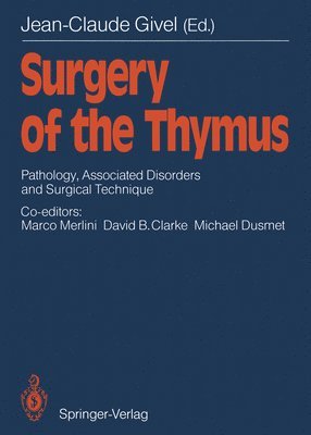 bokomslag Surgery of the Thymus