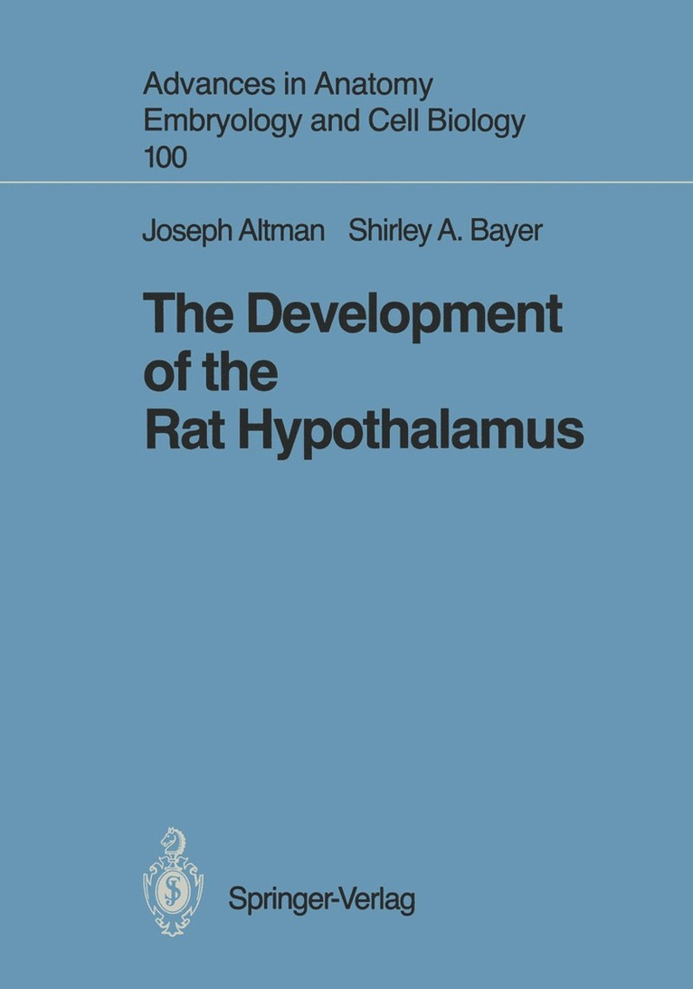 Development of the Rat Hypothalamus