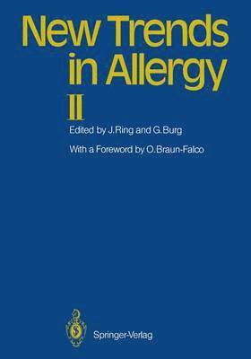 New Trends in Allergy II 1