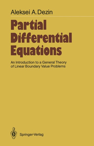 bokomslag Partial Differential Equations