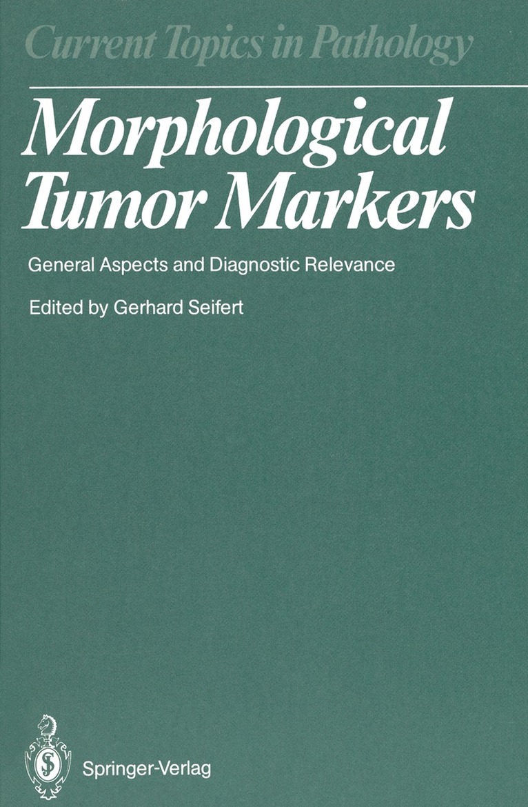 Gerhard Seifert, Gerhard Seifert - Morphological Tumor Markers, Häftad