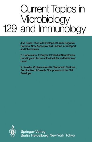 bokomslag Current Topics in Microbiology and Immunology