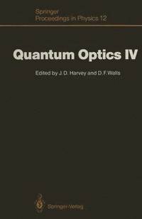 bokomslag Quantum Optics IV