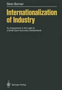 bokomslag Internationalization of Industry