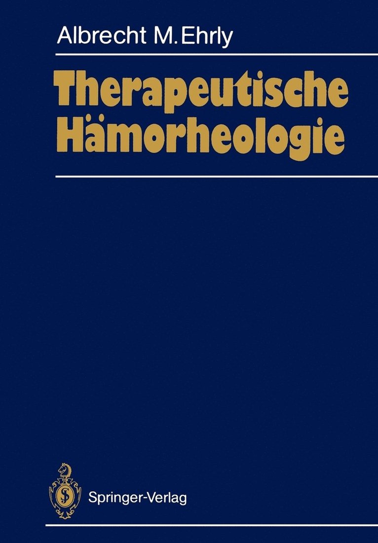 Therapeutische Hmorheologie 1