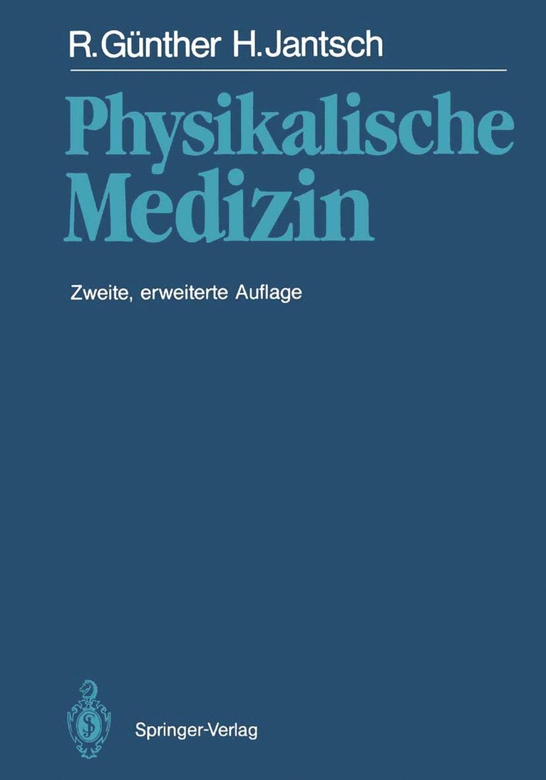 Robert Günther, Hans Jantsch, Robert Gunther - Physikalische Medizin, Häftad
