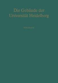 bokomslag Die Gebude der Universitt Heidelberg