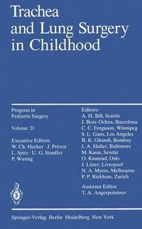 bokomslag Trachea and Lung Surgery in Childhood