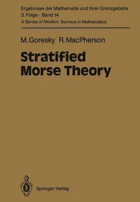bokomslag Stratified Morse Theory