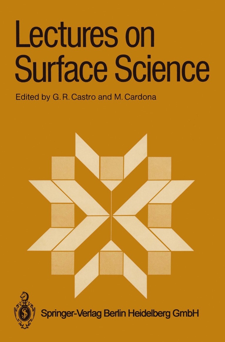 German R. Castro, Manuel Cardona - Lectures on Surface Science, Häftad
