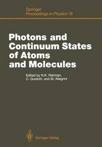 bokomslag Photons and Continuum States of Atoms and Molecules