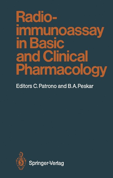 bokomslag Radioimmunoassay in Basic and Clinical Pharmacology