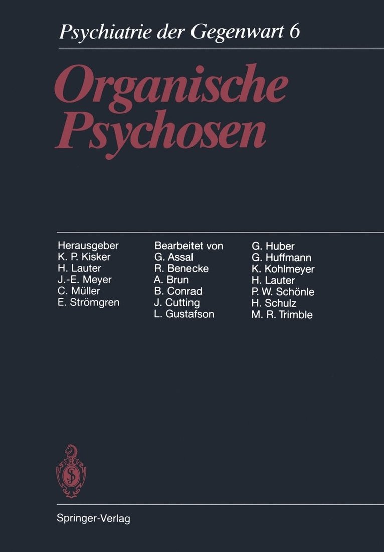 Organische Psychosen 1