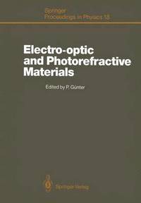 bokomslag Electro-optic and Photorefractive Materials