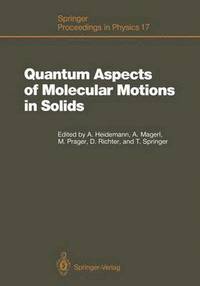 bokomslag Quantum Aspects of Molecular Motions in Solids