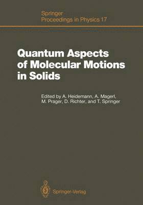 Quantum Aspects of Molecular Motions in Solids 1