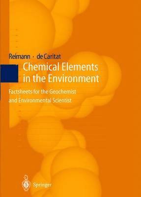 Chemical Elements in the Environment 1