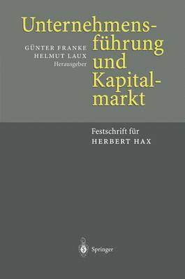 Unternehmensfhrung und Kapitalmarkt 1