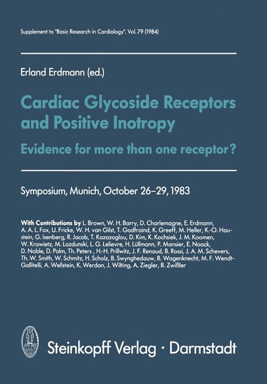 bokomslag Cardiac Glycoside Receptors and Positive Inotropy