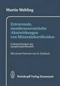 bokomslag Extrarenale, membranvermittelte Akutwirkungen von Mineralokortikoiden