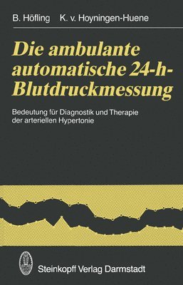 bokomslag Die ambulante automatische 24-h-Blutdruckmessung