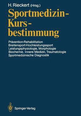 bokomslag Sportmedizin - Kursbestimmung