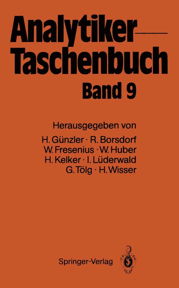 Analytiker-Taschenbuch 1