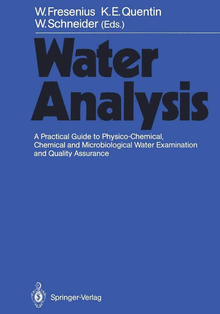 Water Analysis 1