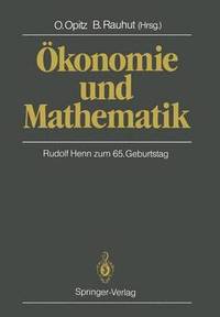 bokomslag konomie und Mathematik