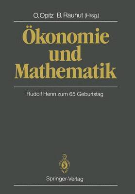 bokomslag konomie und Mathematik