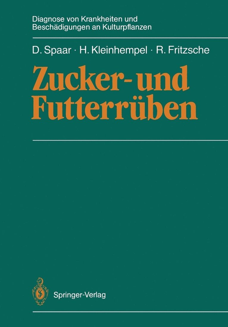 Dieter Spaar, Helmut Kleinhempel, Rolf Fritzsche, R. Fritzsche - Zucker- und Futterrüben, Häftad