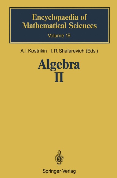 bokomslag Algebra II