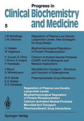 Regulation of Plasma Low Density Lipoprotein Levels Biopharmacological Regulation of Protein Phosphorylation Calcium-Activated Neutral Protease Microbial Iron Transport Pharmacokinetic Drug 1